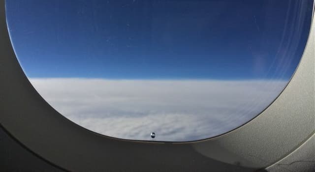 Science Trivia Question: What does a tiny hole at the bottom of an airplane window do?