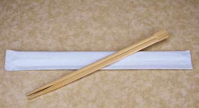 Culture Trivia Question: What's the purpose of a little tab at the end of chopsticks?