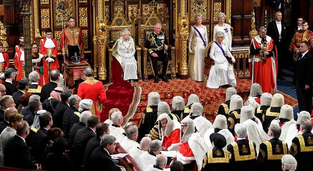 Culture Trivia Question: Which room is used by the Monarch to put on ceremonial items for the State Opening of Parliament?