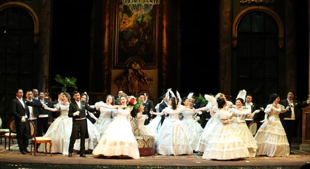 Cultuur Trivia Vraag: Wie heeft "La traviata" gecomponeerd?