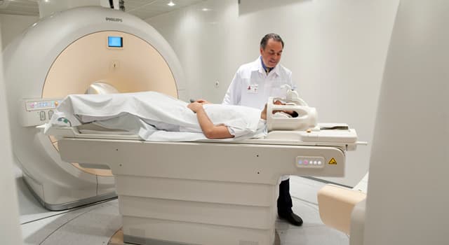 Wetenschap Trivia Vraag: In de gezondheidszorg, waar staat de letter 'M' voor in een MRI-scan?