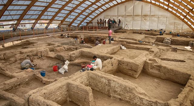 Geschiedenis Trivia Vraag: In welk land bevinden zich de ruïnes van de Chalcolithic proto-stad nederzetting?