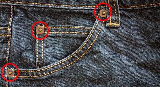 Culture Trivia Question: In which year was the patent for copper rivets for denim jeans issued?