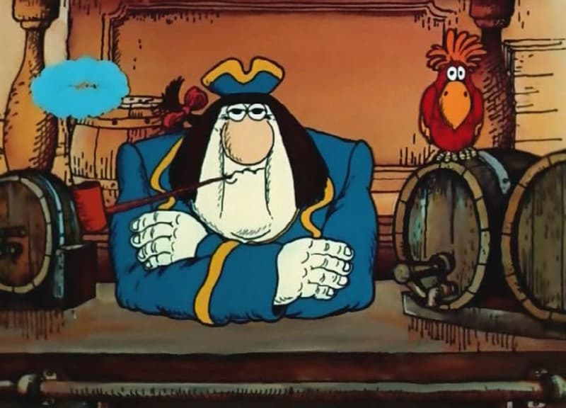 Культура Запитання-цікавинка: Яка прізвище капітана піратського корабля «Морж» з роману «Острів скарбів»?