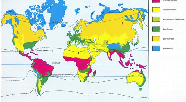 Aardrijkskunde Trivia Vraag: Welk klimaat heeft Mongolië?