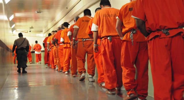 Society Trivia Question: Which country has the largest prison inmate population?