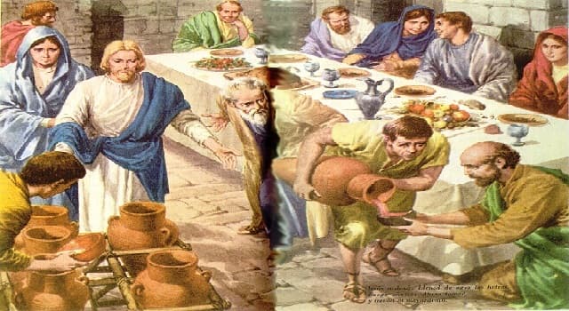 Historia Pregunta Trivia: ¿En qué evento Jesús convirtió el agua en vino?