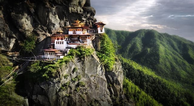 Cultuur Trivia Vraag: Hoe heet deze boeddhistische tempel in Bhutan?