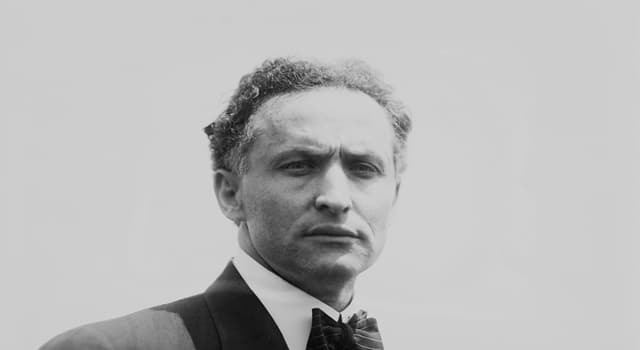 Maatschappij Trivia Vraag: Wie was Harry Houdini?