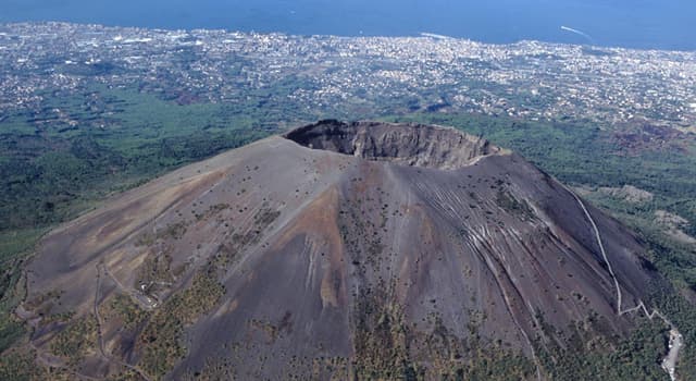 Geography Trivia Question: Where is Mount Vesuvius located?