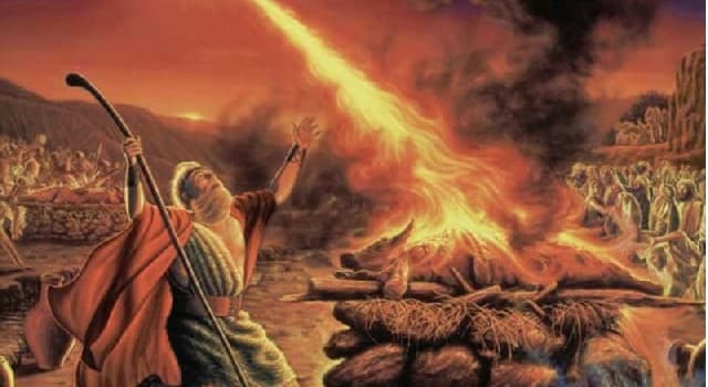 Historia Pregunta Trivia: Según la Biblia, ¿qué profeta hizo caer fuego del cielo?