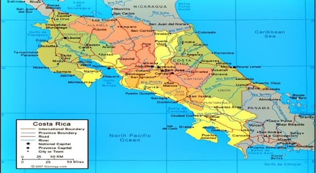 Geografía Pregunta Trivia: ¿Cuáles son los nombres de las penínsulas de Costa Rica?
