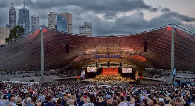 Culture Trivia Question: In which city would you find the Sidney Myer Music Bowl?