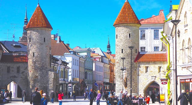 History Trivia Question: In which European city would you find the “Viru Gate”?