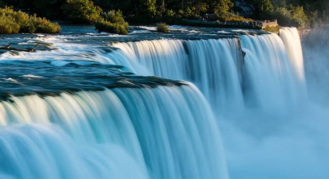 Aardrijkskunde Trivia Vraag: Niagara Falls ligt aan de grens tussen New York en welke Canadese provincie?