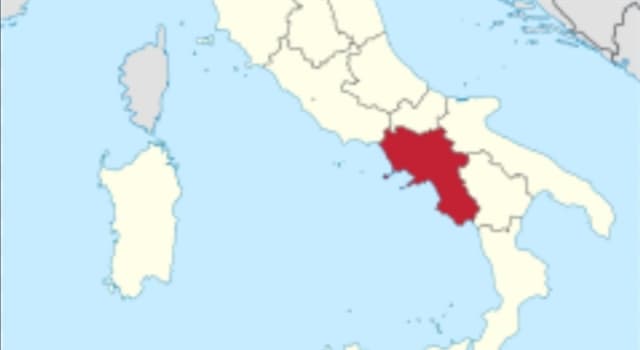 Geografia Domande: Qual è il capoluogo della Campania?