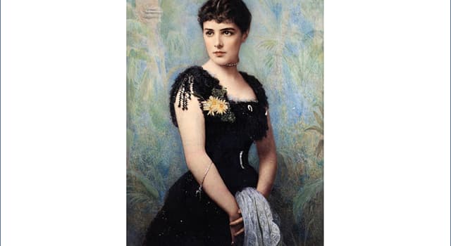 History Trivia Question: Who is the 19th-century socialite depicted here?