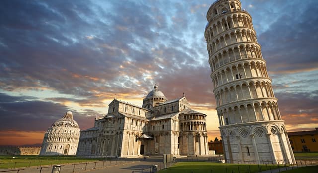 Cultuur Trivia Vraag: Welke van deze feiten is niet waar over de scheve Toren van Pisa?