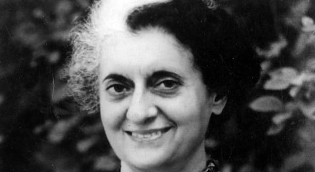 История Вопрос: Кто такая Индира Ганди?