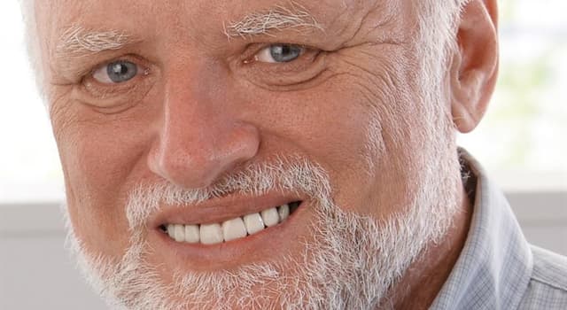 Movies & TV Trivia Question: What is the real name of "Hide the Pain Harold", the internet meme?