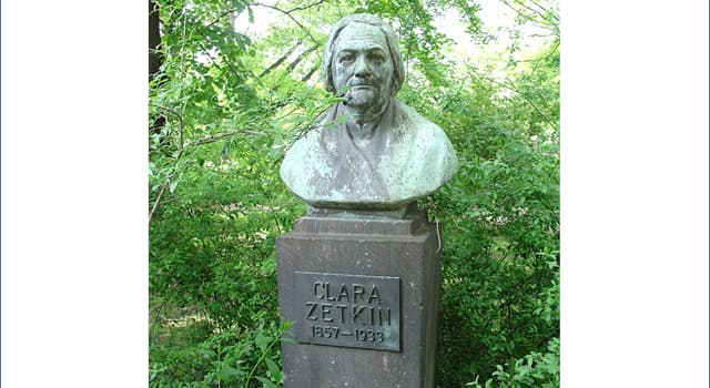 Geschiedenis Trivia Vraag: Wie was Clara Zetkin?