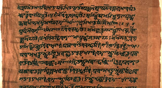 Culture Trivia Question: In which language was Vedas originally written?