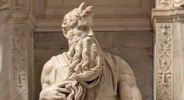 Cultura Pregunta Trivia: ¿Porqué la escultura “Moisés” de Miguel Ángel tiene cuernos?