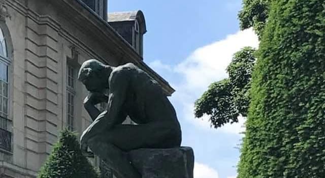 Culture Question: Que représente Rodin dans sa sculpture « Le Penseur » ?