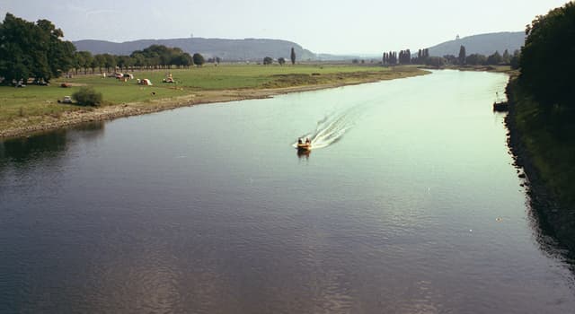 Aardrijkskunde Trivia Vraag: In welk Europees land ligt de Wezer rivier?