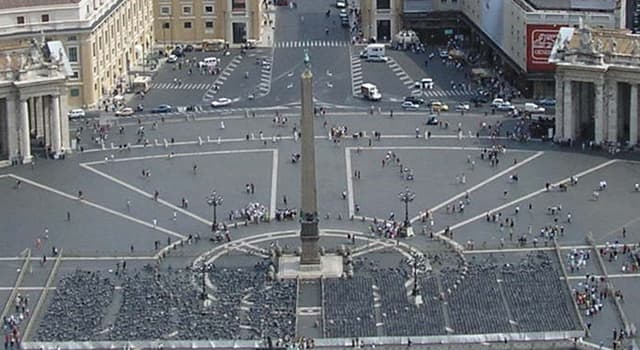 historia Pytanie-Ciekawostka: W którym roku na Placu Świętego Piotra w Watykanie został umieszczony egipski obelisk?