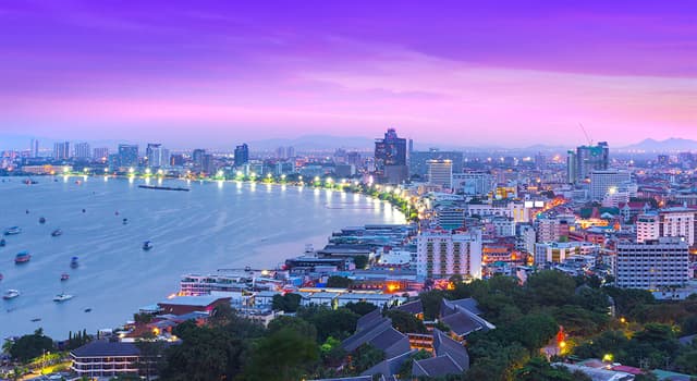 Aardrijkskunde Trivia Vraag: In welk land ligt de badplaats Pattaya?