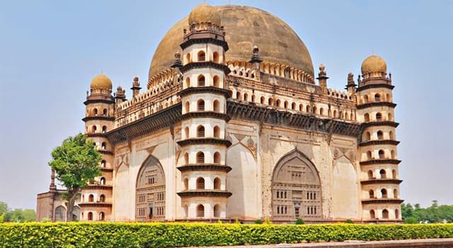 Cultuur Trivia Vraag: Waar ligt Gol Gumbaz?