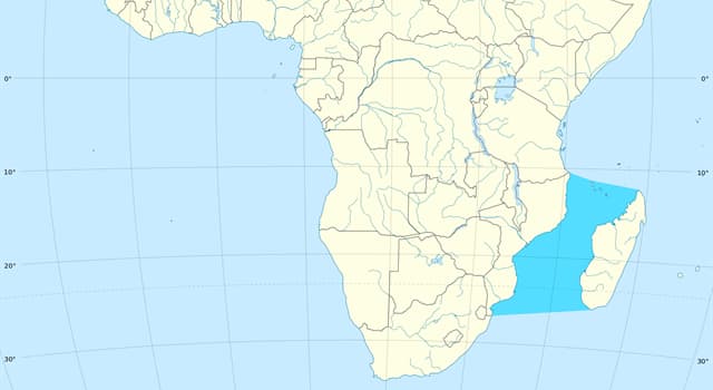 Aardrijkskunde Trivia Vraag: Welk eiland wordt van Afrika gescheiden door de zeestraat Mozambique?