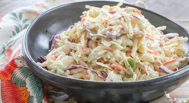 Cultuur Trivia Vraag: Wat is "coleslaw"?