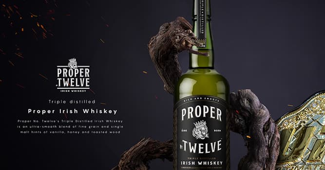 Sport Trivia Vraag: Welke beroemde MMA-vechter lanceerde zijn eigen "Proper No. Twelve Irish Whiskey" merk?