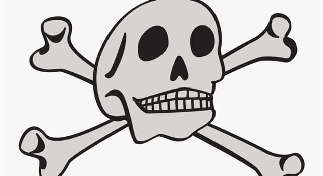 Society Trivia Question: A skull and crossbones on a yellow background is a warning symbol that a material is what?