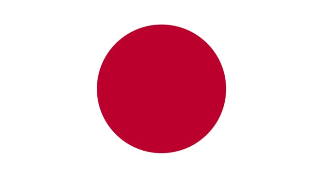 History Trivia Question: In which year did the current national flag of Japan became official?