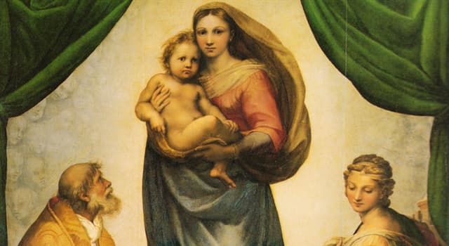 Culture Trivia Question: Why is Raphael Santi's "Sistine Madonna" named that way?