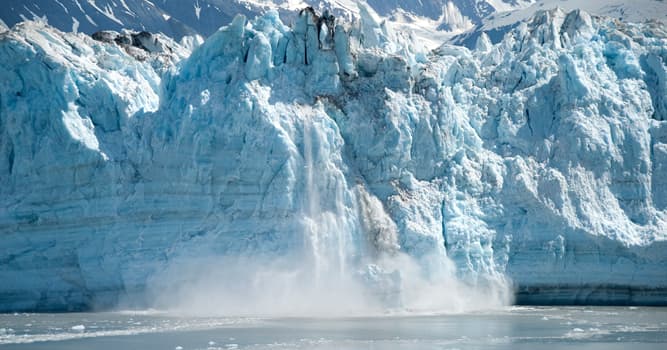 Nature Trivia Question: What is it called when a large mass of ice breaks away from a glacier?