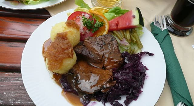 Cultuur Trivia Vraag: In welk land wordt Sauerbraten beschouwd als het nationale gerecht?