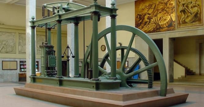History Trivia Question: Who is famous for improving Thomas Newcomen's 1712 Newcomen steam engine?