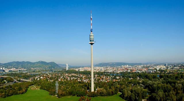 Kultura Pytanie-Ciekawostka: W którym mieście znajduje się wieża Donauturm?