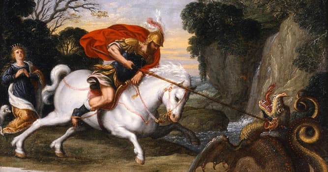 Culture Trivia Question: What was Saint George's occupation before he was sentenced to death?