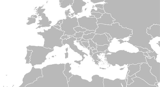 Aardrijkskunde Trivia Vraag: Welk land op de lijst grenst niet aan een zee?