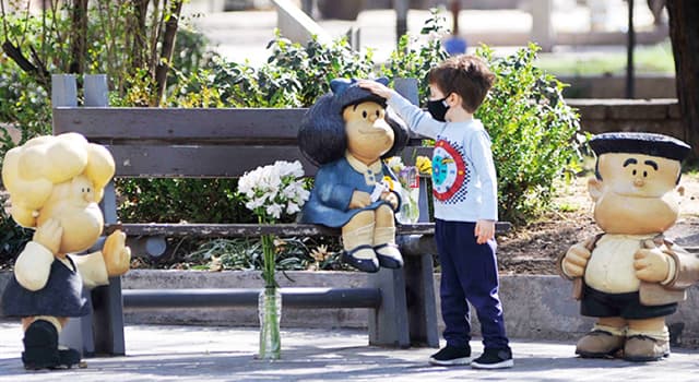 Maatschappij Trivia Vraag: Wie was de maker van de stripreeks genaamd "Mafalda"?