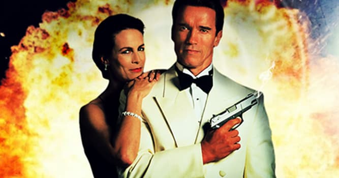 Films & TV Trivia Vraag: Zogenaamd wat voor werk doet Arnold Schwarzenegger in de film "True Lies"?