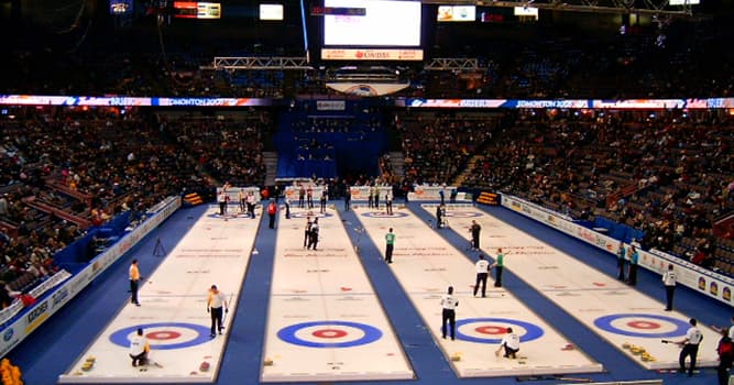 Sport Wissensfrage: Aus welchem Stoff fertigt man die Curlingsteine an?