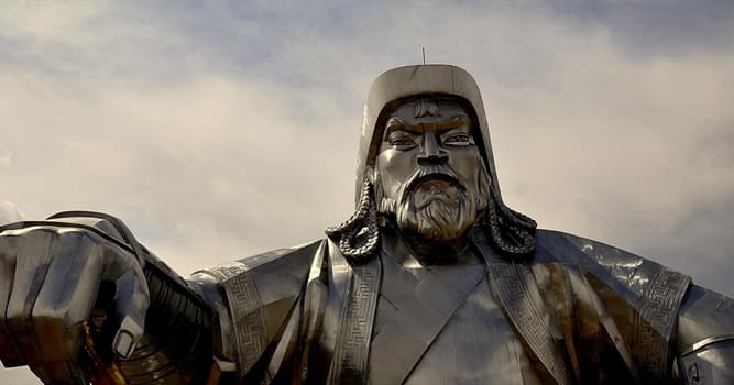 History Trivia Question: How old was Genghis Khan when his father arranged his first marriage?