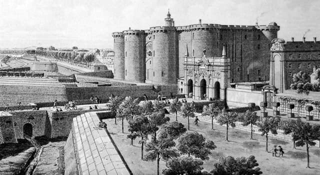 Geografía Pregunta Trivia: ¿Cómo se llamaba la famosa fortaleza de París usada como prisión estatal por los reyes de Francia?