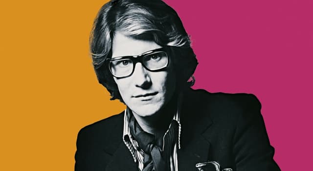 Maatschappij Trivia Vraag: Wie was Yves Saint Laurent?